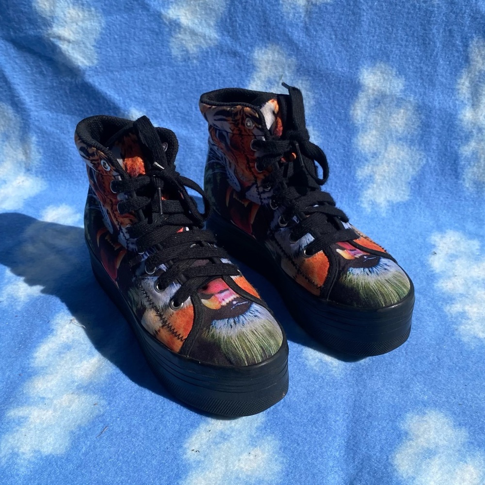 Jeffrey Campbell Tiger Platforms - Picture 2 of 7